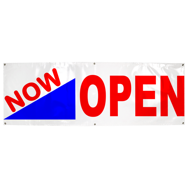 Now Open for Business Banner