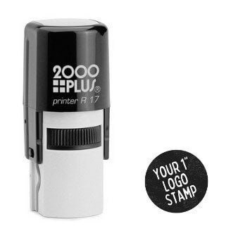 1 Inch Logo Stamp