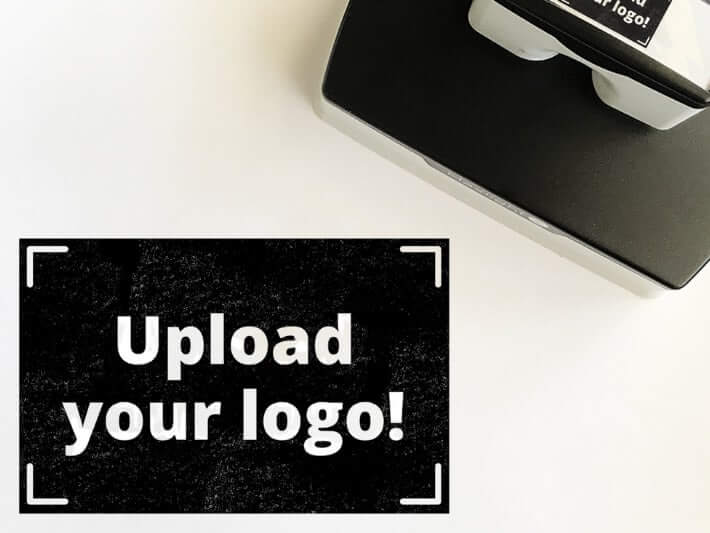 Pre-Inked Logo Stamp