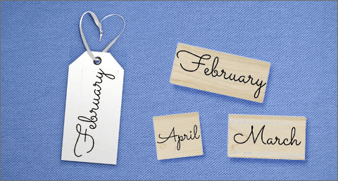 Wedding Rubber Stamps