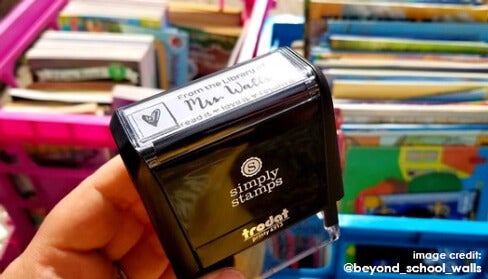 Custom Teacher Stamp