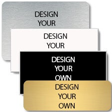 custom rectangle name tags