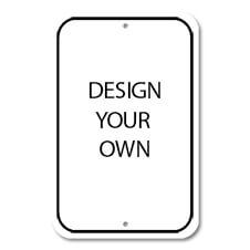 custom aluminum sign